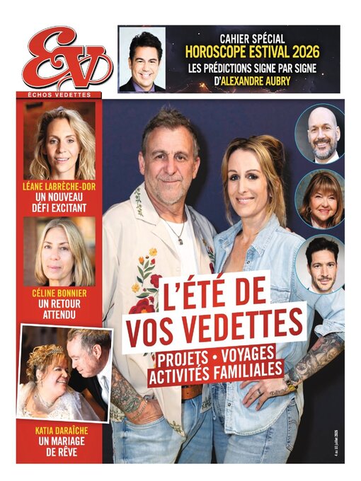 Cover image for Échos Vedettes